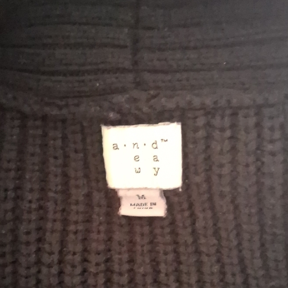A.New.Day Black Ribbed Cardigan - Picture 2 of 5
